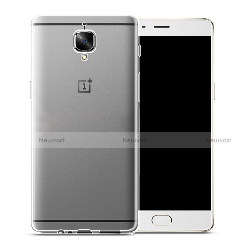 Ultra-thin Transparent Gel Soft Case for OnePlus 3 Clear