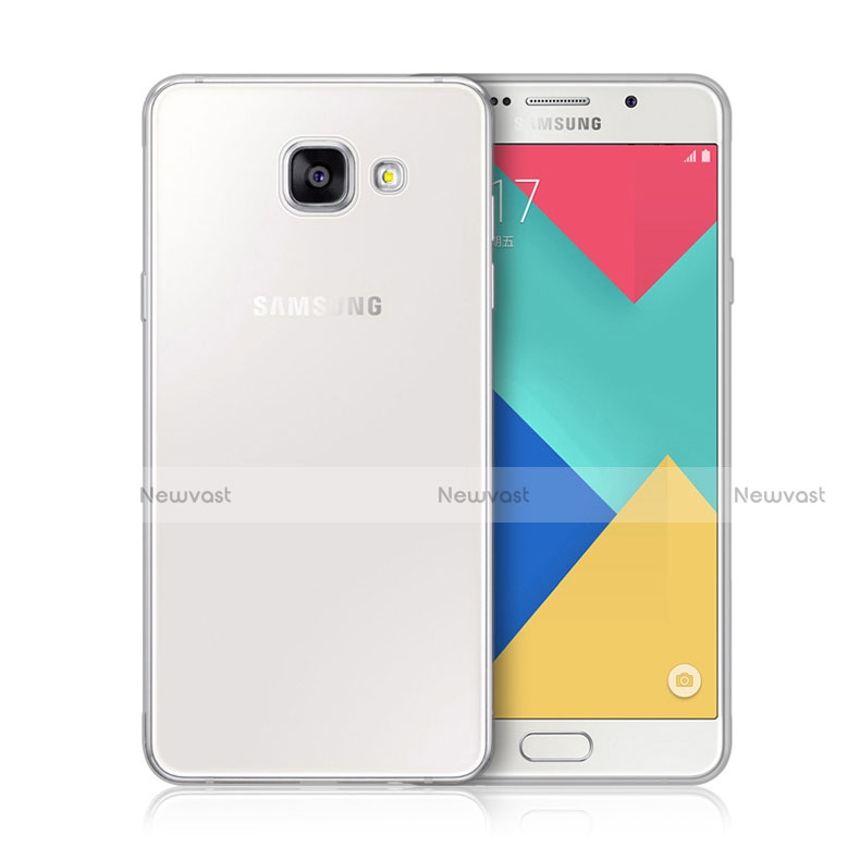 Ultra-thin Transparent Gel Soft Case for Samsung Galaxy A3 (2016) SM-A310F White