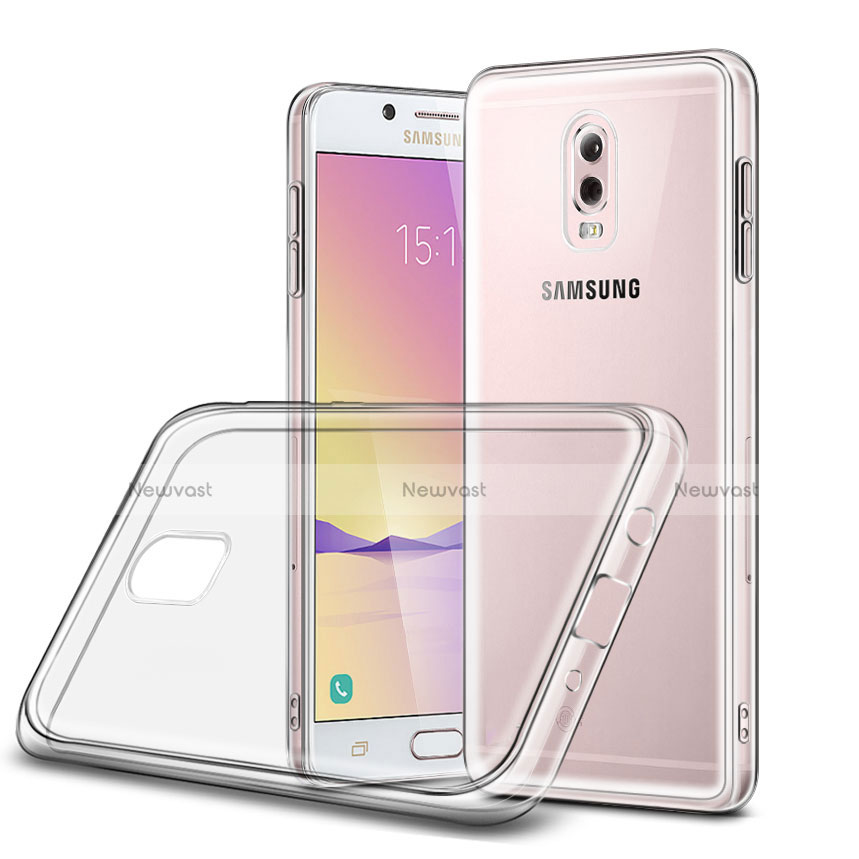 Ultra-thin Transparent Gel Soft Case for Samsung Galaxy C7 (2017) Clear