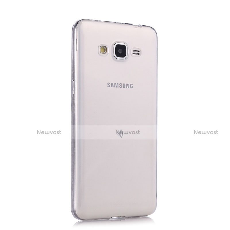 Ultra-thin Transparent Gel Soft Case for Samsung Galaxy Grand Prime SM-G530H White