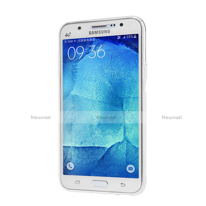 Ultra-thin Transparent Gel Soft Case for Samsung Galaxy J5 SM-J500F Clear