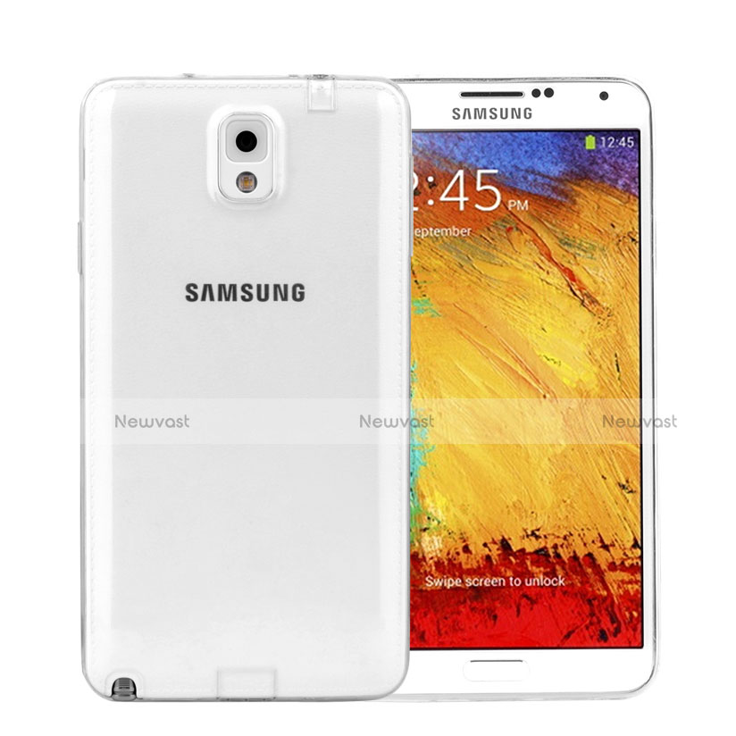 Ultra-thin Transparent Gel Soft Case for Samsung Galaxy Note 3 N9000 Clear