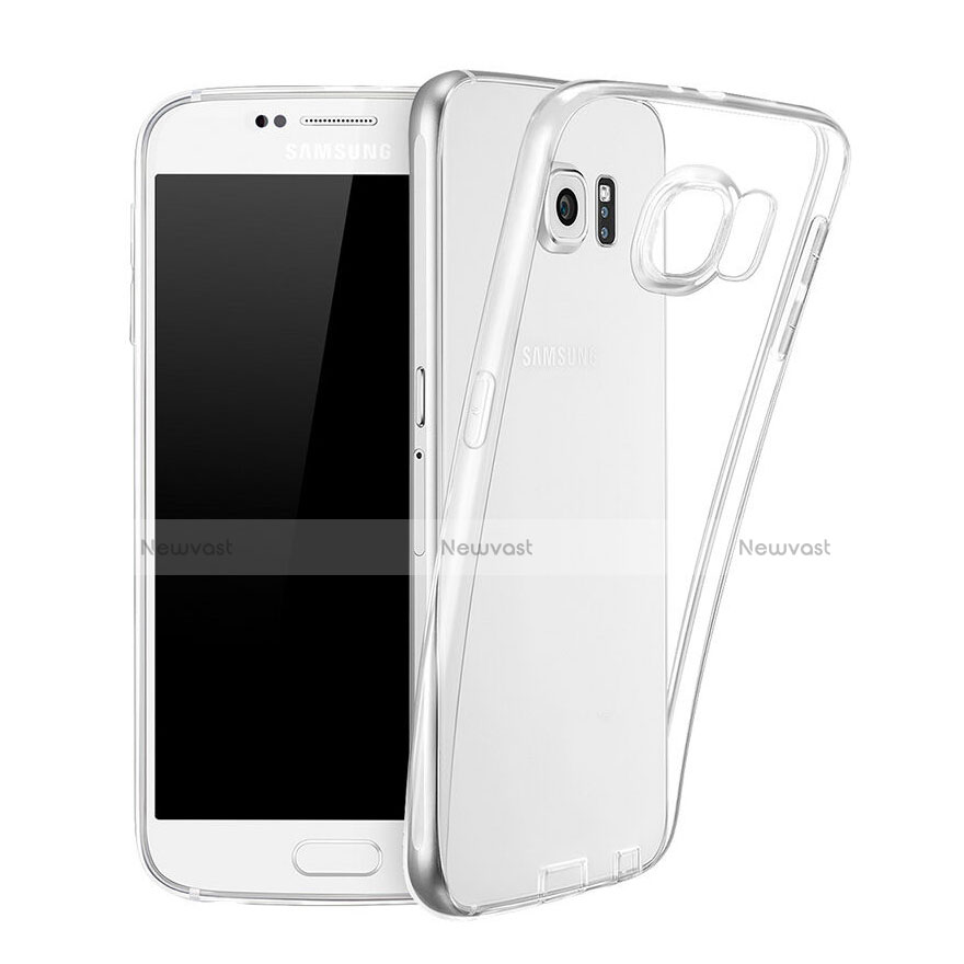 Ultra-thin Transparent Gel Soft Case for Samsung Galaxy S6 Duos SM-G920F G9200 Clear