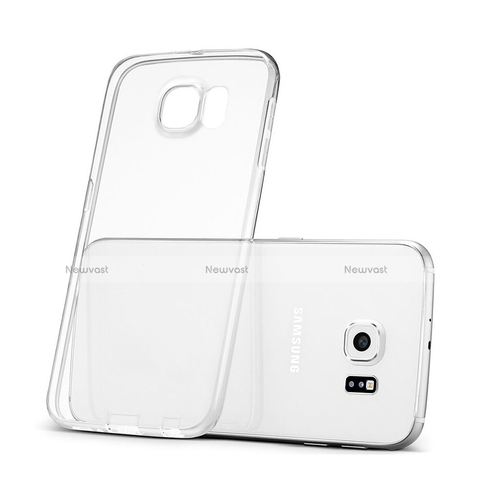 Ultra-thin Transparent Gel Soft Case for Samsung Galaxy S6 Duos SM-G920F G9200 Clear