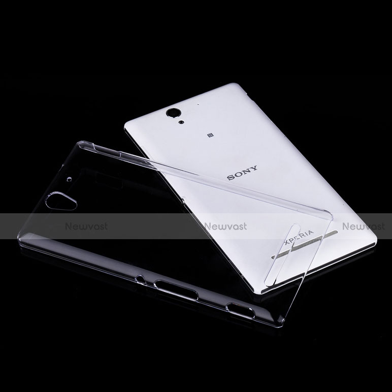 Ultra-thin Transparent Gel Soft Case for Sony Xperia C3 Clear