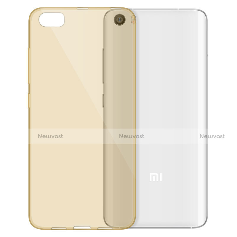 Ultra-thin Transparent Gel Soft Case for Xiaomi Mi 5 Gold