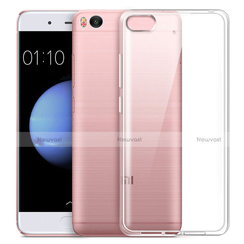 Ultra-thin Transparent Gel Soft Case for Xiaomi Mi 5S 4G White