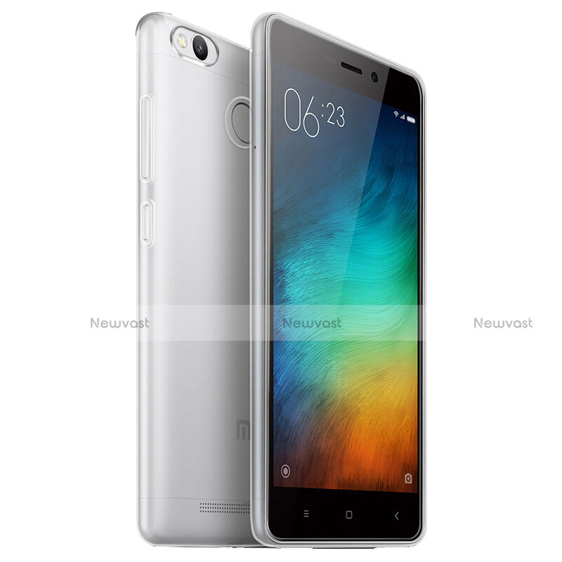 Ultra-thin Transparent Gel Soft Case for Xiaomi Redmi 3 Pro Clear