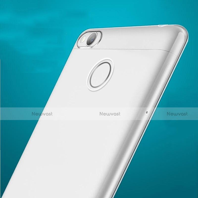 Ultra-thin Transparent Gel Soft Case for Xiaomi Redmi 3S Clear