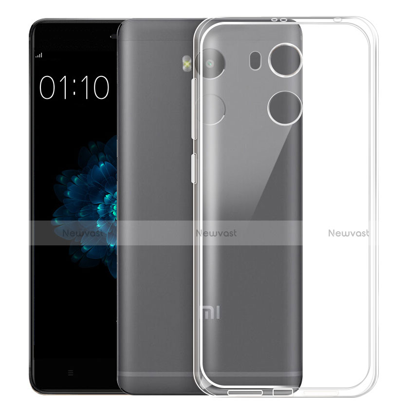 Ultra-thin Transparent Gel Soft Case for Xiaomi Redmi 4 Prime High Edition Clear