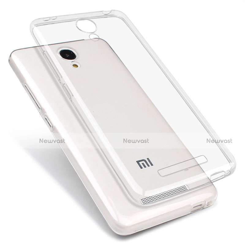 Ultra-thin Transparent Gel Soft Case for Xiaomi Redmi Note 2 Clear