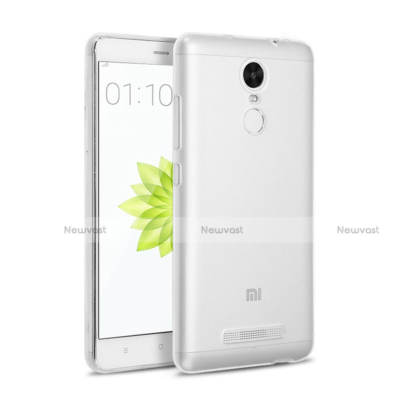 Ultra-thin Transparent Gel Soft Case for Xiaomi Redmi Note 3 Clear