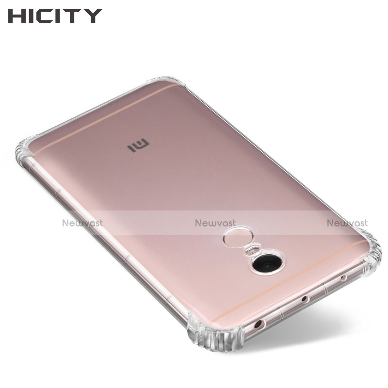 Ultra-thin Transparent Gel Soft Case for Xiaomi Redmi Note 4 Clear