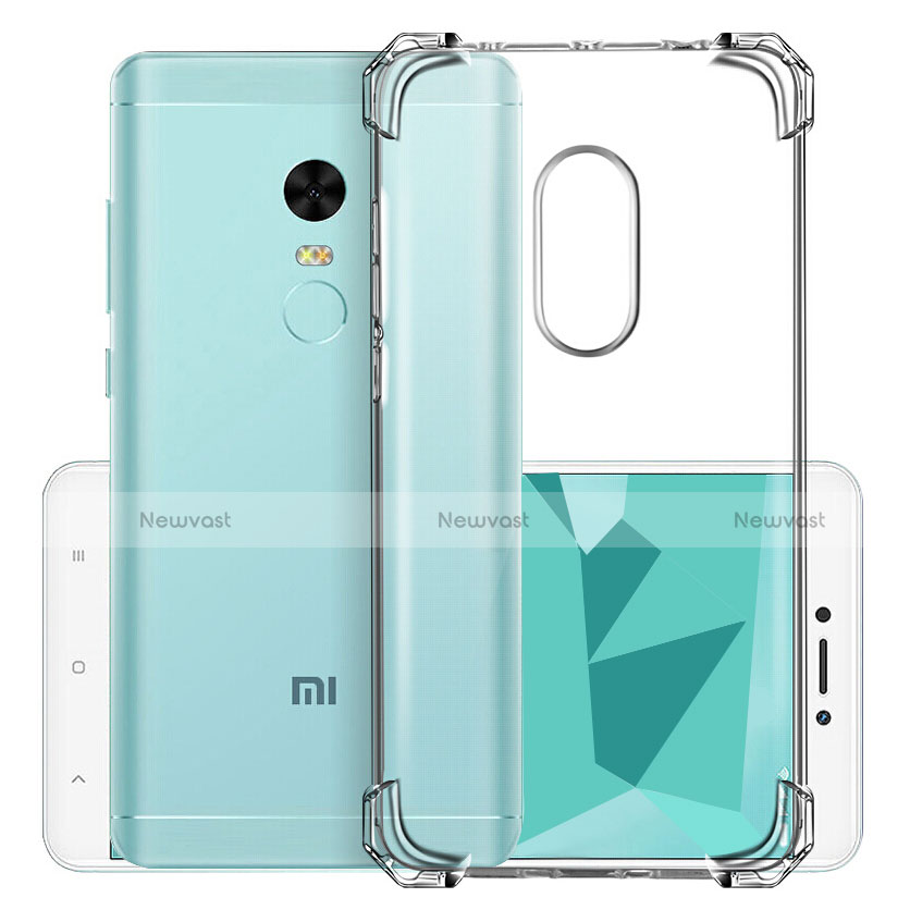 Ultra-thin Transparent Gel Soft Case for Xiaomi Redmi Note 4X Clear