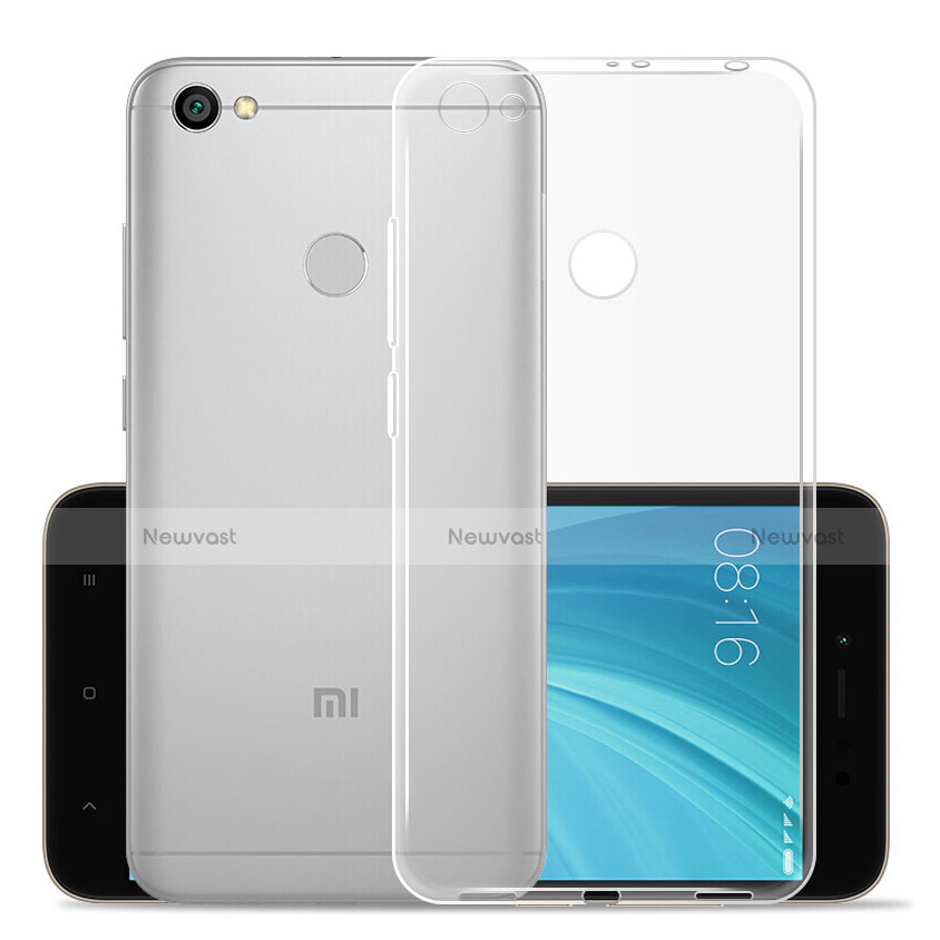 Ultra-thin Transparent Gel Soft Case for Xiaomi Redmi Y1 Clear