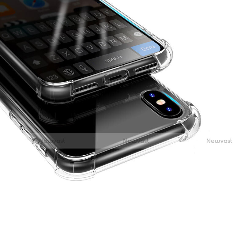 Ultra-thin Transparent Gel Soft Case T01 for Apple iPhone Xs Max Clear