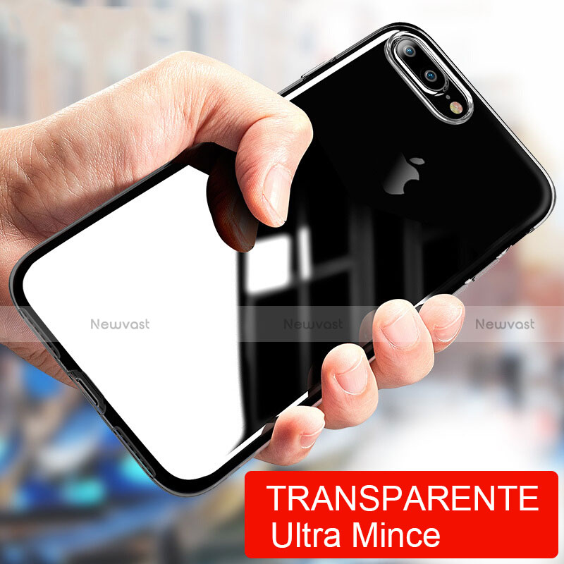 Ultra-thin Transparent Gel Soft Case T02 for Apple iPhone 7 Plus Clear