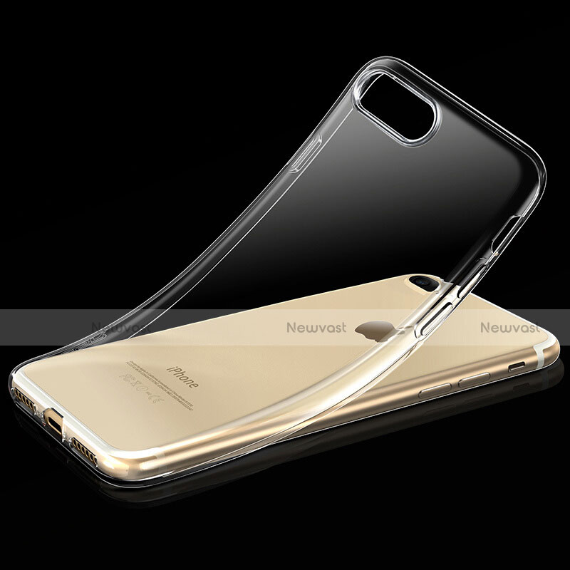 Ultra-thin Transparent Gel Soft Case T02 for Apple iPhone 8 Plus Clear