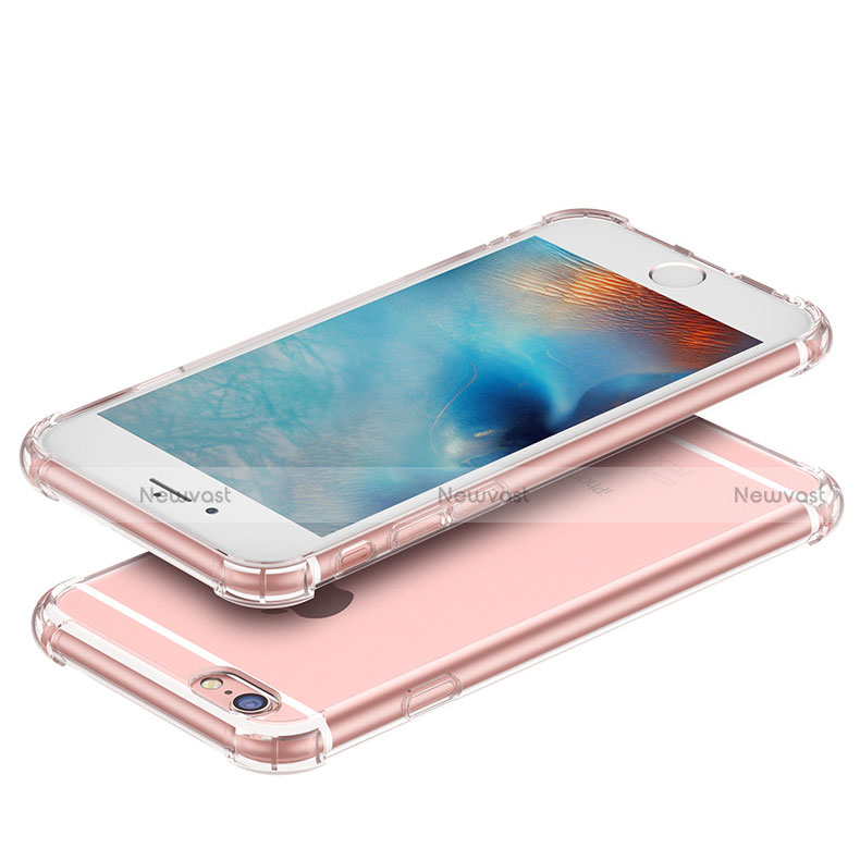 Ultra-thin Transparent Gel Soft Case T03 for Apple iPhone 6 Clear