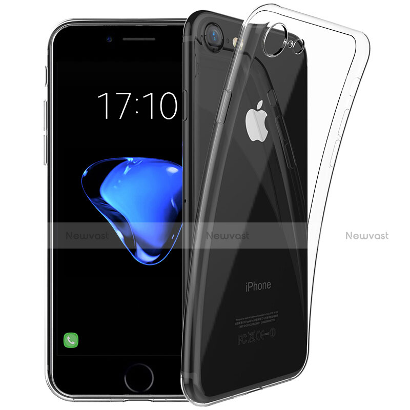 Ultra-thin Transparent Gel Soft Case T03 for Apple iPhone 7 Clear