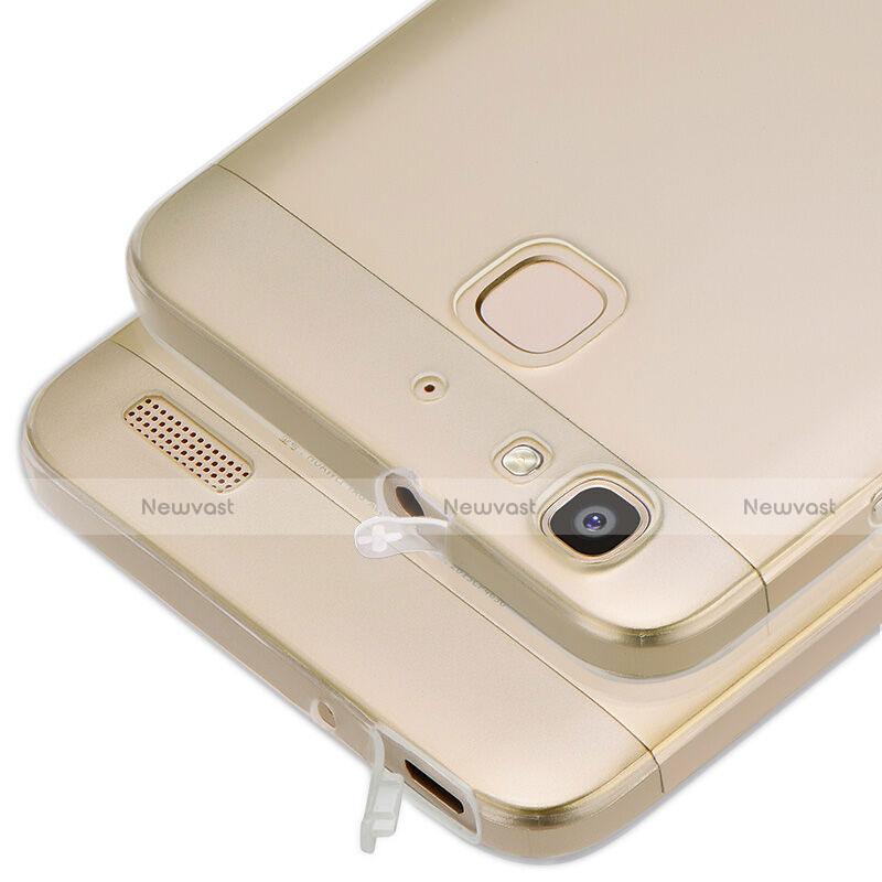 Ultra-thin Transparent Gel Soft Case T03 for Huawei Enjoy 5S Clear