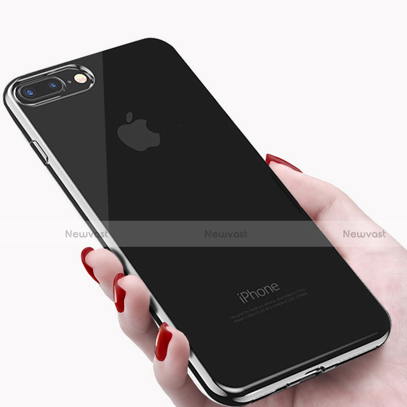 Ultra-thin Transparent Gel Soft Case T09 for Apple iPhone 7 Plus Clear