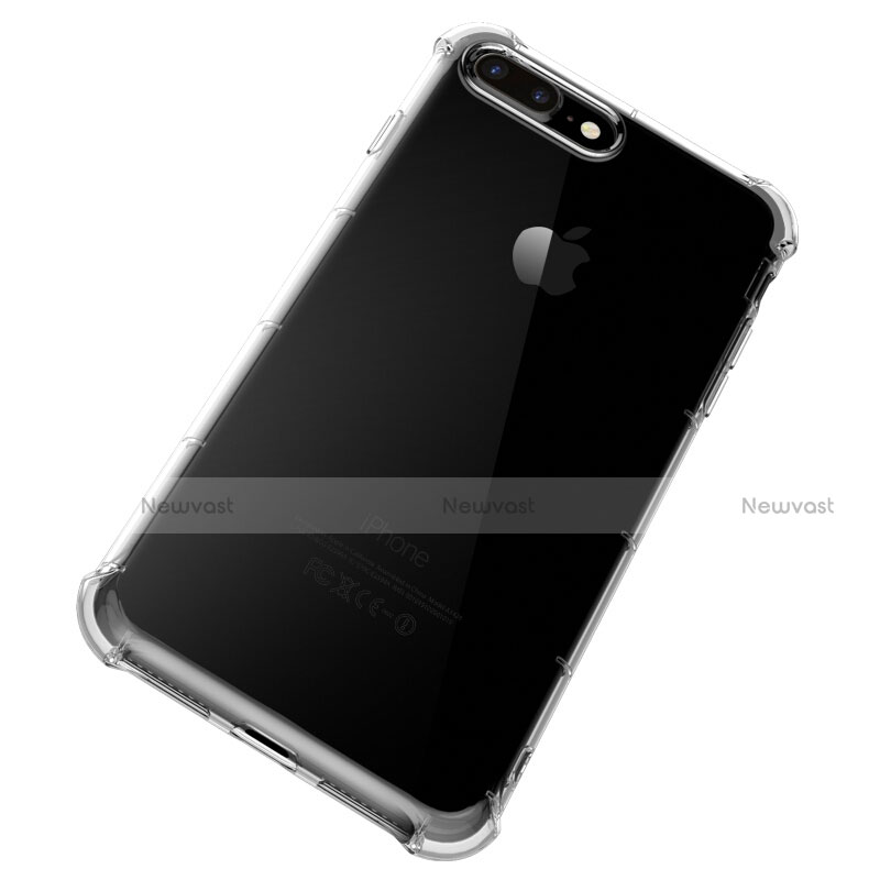 Ultra-thin Transparent Gel Soft Case T10 for Apple iPhone 7 Plus Clear