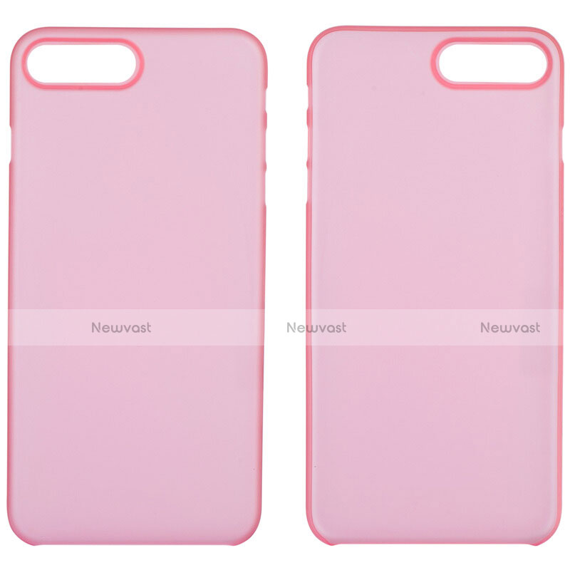 Ultra-thin Transparent Gel Soft Case T11 for Apple iPhone 7 Plus Pink