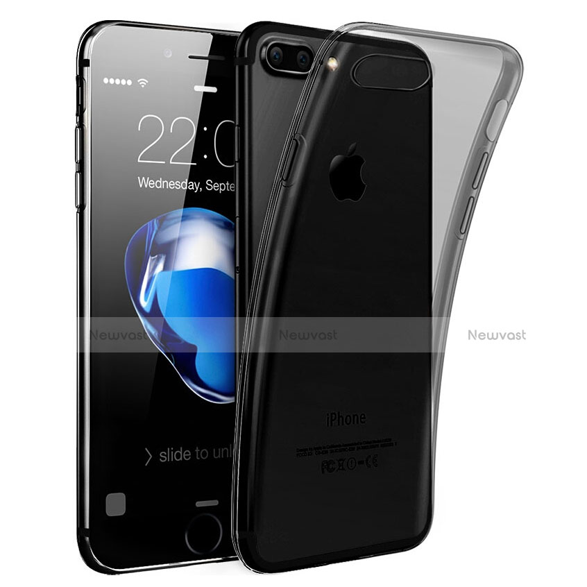 Ultra-thin Transparent Gel Soft Case T16 for Apple iPhone 7 Plus Clear