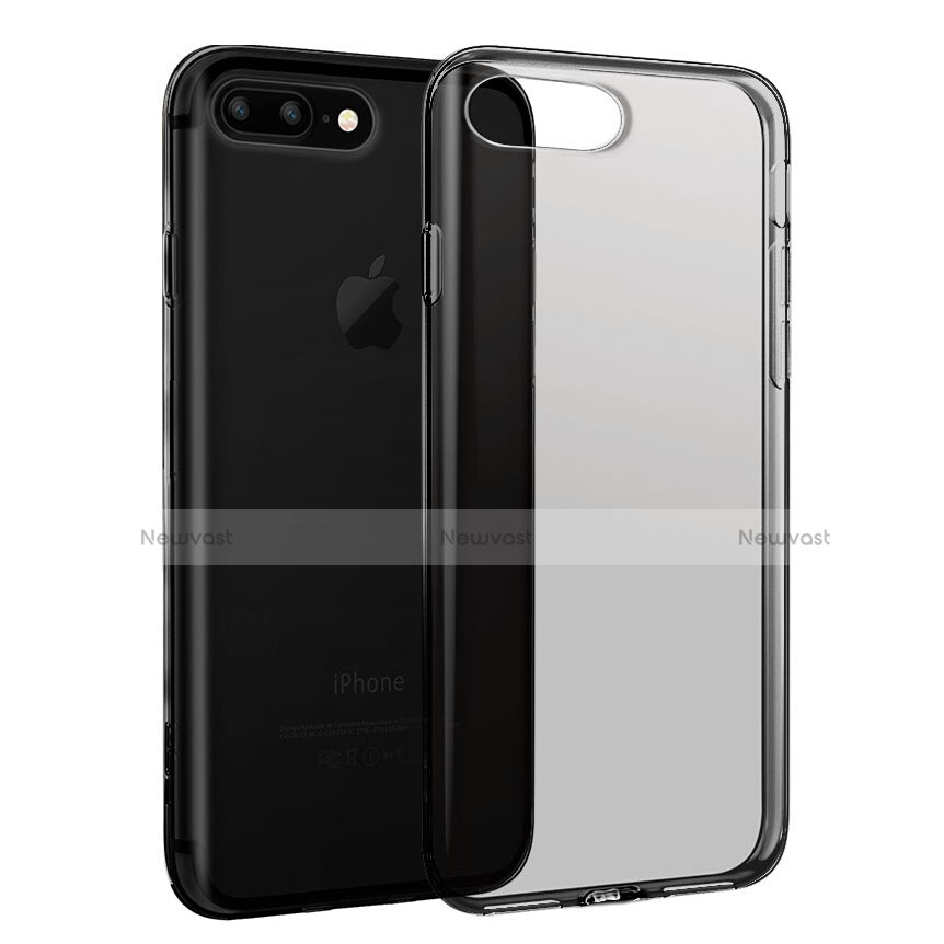 Ultra-thin Transparent Gel Soft Case T16 for Apple iPhone 7 Plus Clear