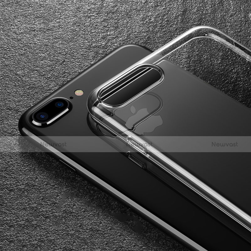 Ultra-thin Transparent Gel Soft Case T17 for Apple iPhone 7 Plus Clear