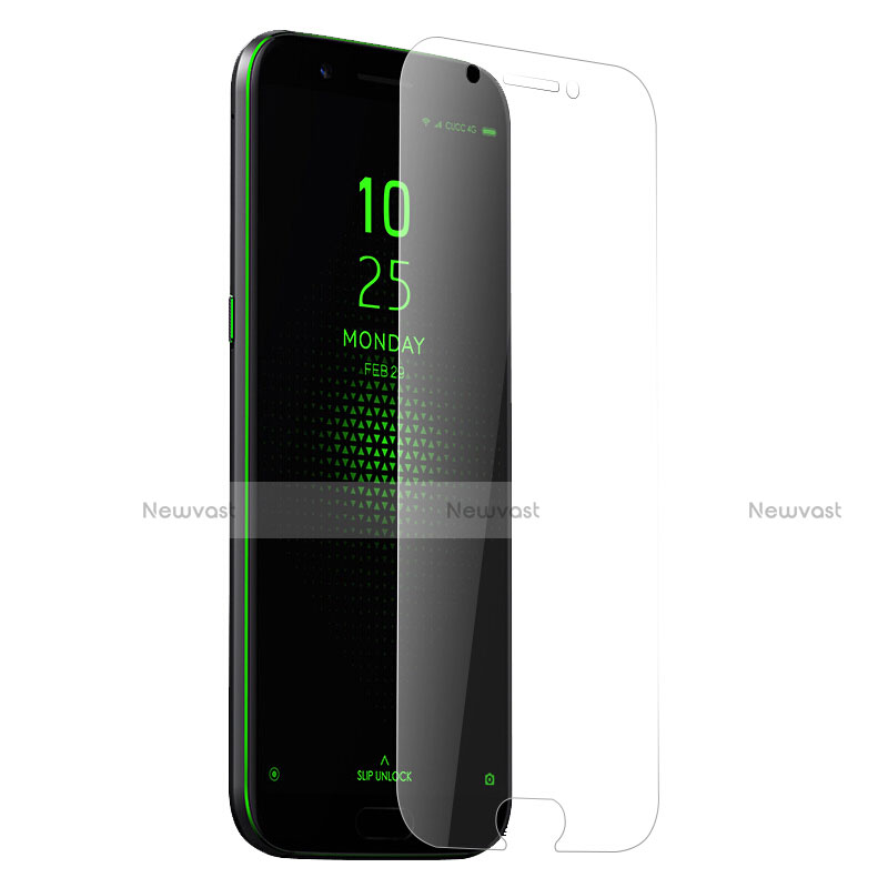 Ultra-thin Transparent Gel Soft Case with Screen Protector for Xiaomi Black Shark Clear