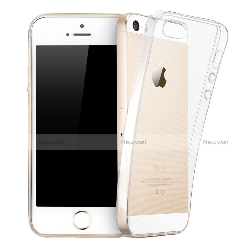 Ultra-thin Transparent Gel Soft Cover for Apple iPhone 5 Clear