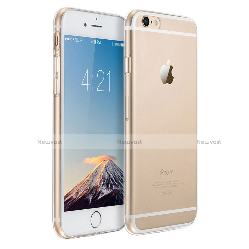 Ultra-thin Transparent Gel Soft Cover for Apple iPhone 6 Clear