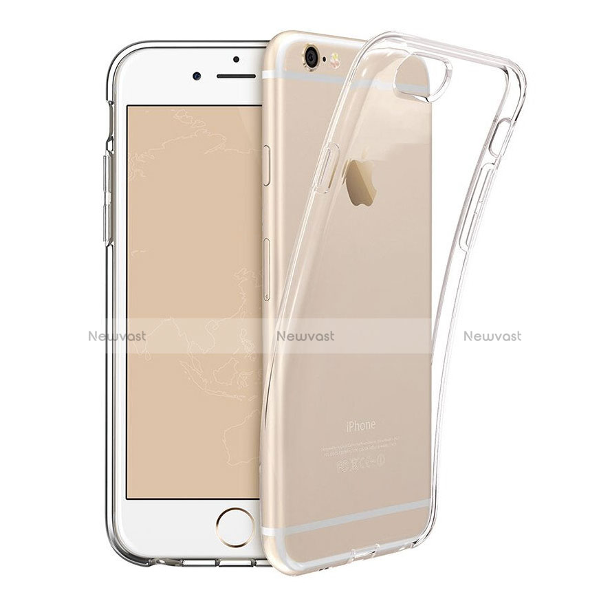 Ultra-thin Transparent Gel Soft Cover for Apple iPhone 6 Plus Clear