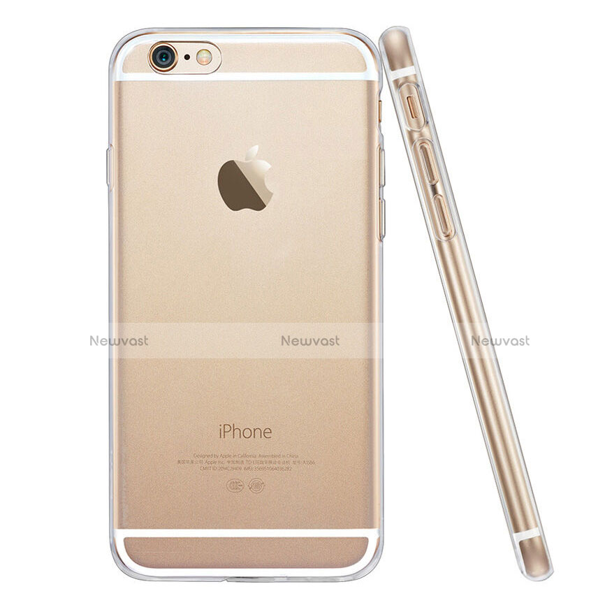 Ultra-thin Transparent Gel Soft Cover for Apple iPhone 6 Plus Clear