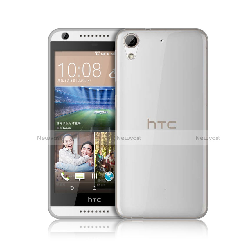 Ultra-thin Transparent Gel Soft Cover for HTC Desire 626 White