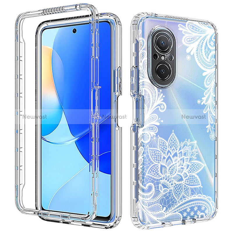 Ultra-thin Transparent Gel Soft Matte Finish Front and Back Case 360 Degrees Cover for Huawei Nova 9 SE