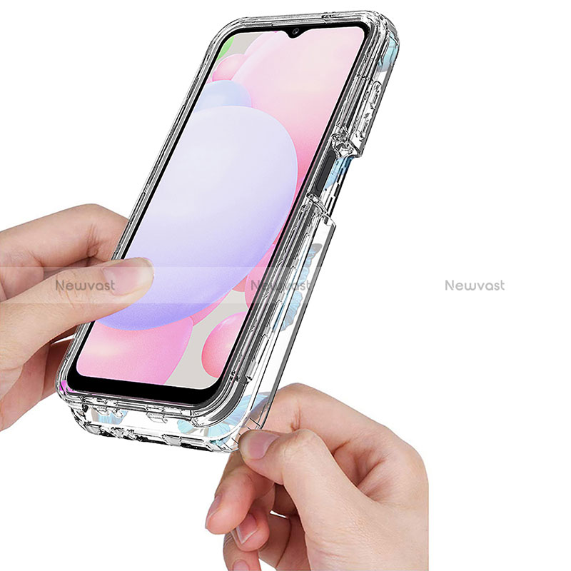 Ultra-thin Transparent Gel Soft Matte Finish Front and Back Case 360 Degrees Cover for Samsung Galaxy A13 4G