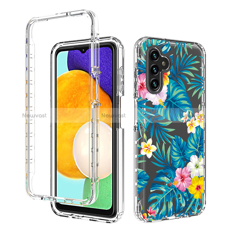 Ultra-thin Transparent Gel Soft Matte Finish Front and Back Case 360 Degrees Cover for Samsung Galaxy A13 5G