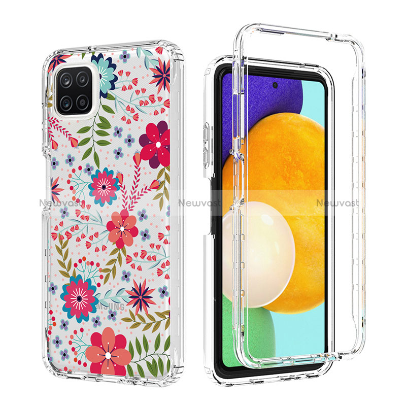 Ultra-thin Transparent Gel Soft Matte Finish Front and Back Case 360 Degrees Cover for Samsung Galaxy A22 5G