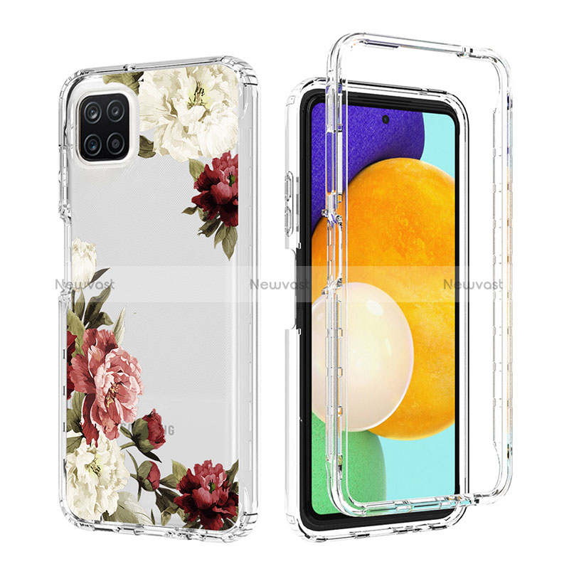 Ultra-thin Transparent Gel Soft Matte Finish Front and Back Case 360 Degrees Cover for Samsung Galaxy A22s 5G