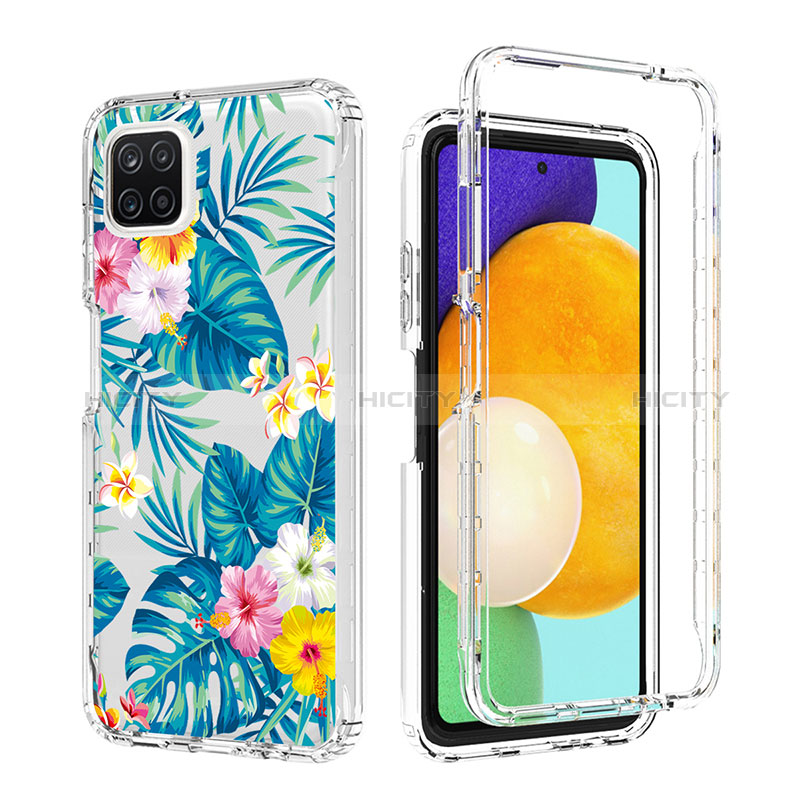 Ultra-thin Transparent Gel Soft Matte Finish Front and Back Case 360 Degrees Cover for Samsung Galaxy F42 5G