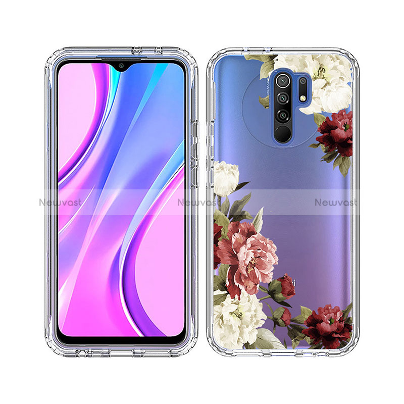 Ultra-thin Transparent Gel Soft Matte Finish Front and Back Case 360 Degrees Cover for Xiaomi Poco M2