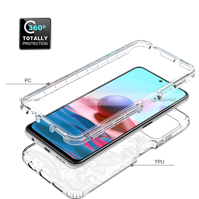 Ultra-thin Transparent Gel Soft Matte Finish Front and Back Case 360 Degrees Cover for Xiaomi Redmi Note 11 SE India 4G