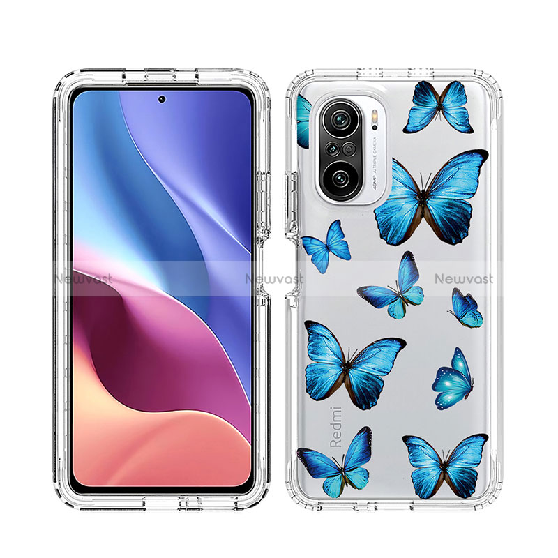 Ultra-thin Transparent Gel Soft Matte Finish Front and Back Case 360 Degrees Cover JX1 for Xiaomi Redmi K40 Pro+ Plus 5G