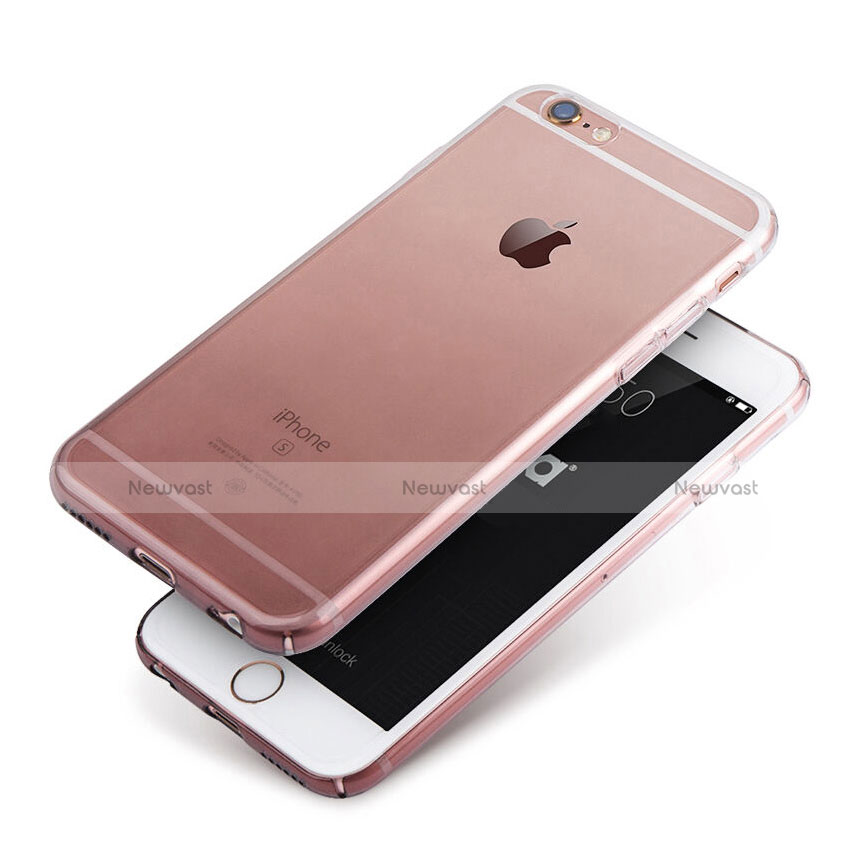 Ultra-thin Transparent Gradient Soft Cover Z01 for Apple iPhone 6S Gray