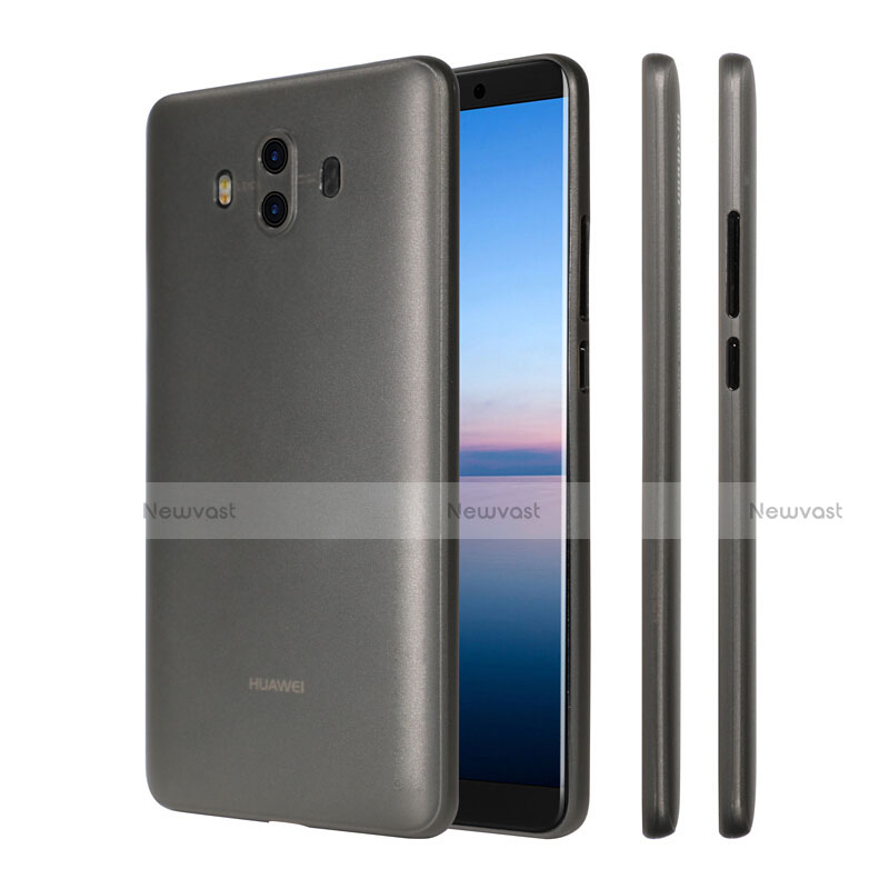 Ultra-thin Transparent Matte Finish Case for Huawei Mate 10 Gray