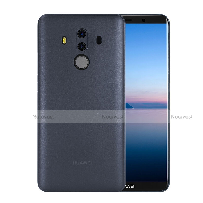 Ultra-thin Transparent Matte Finish Case for Huawei Mate 10 Pro Blue