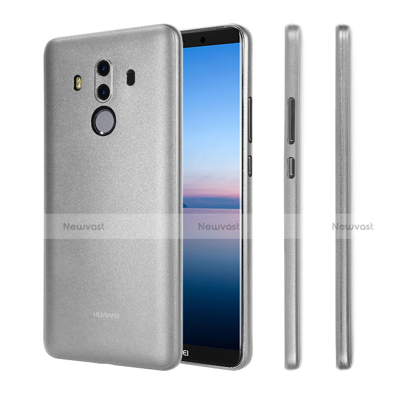 Ultra-thin Transparent Matte Finish Case for Huawei Mate 10 Pro White